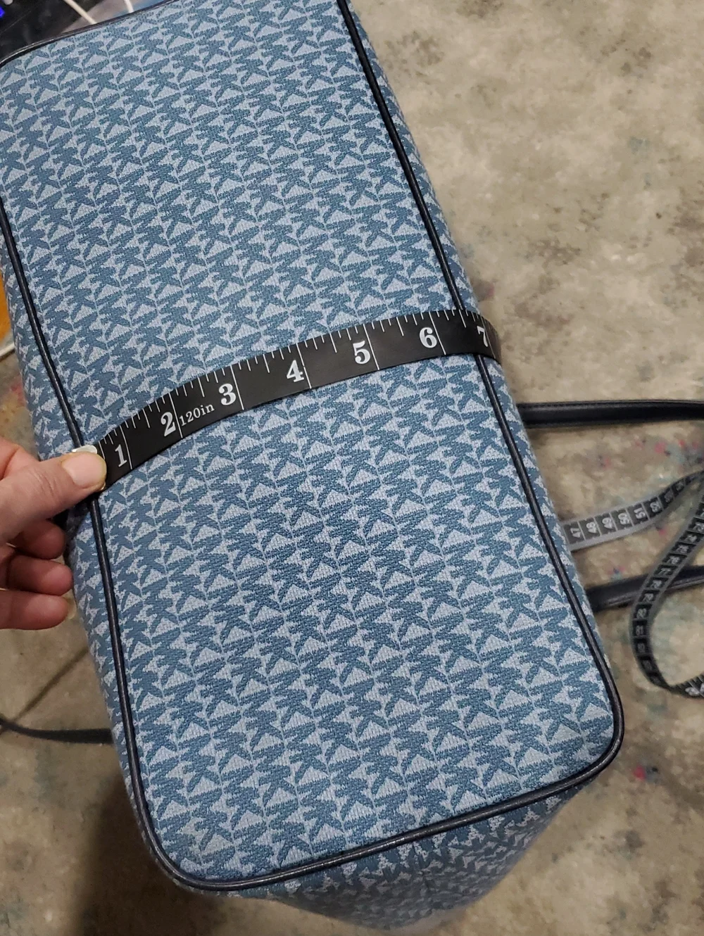 Michael Kors Carter Denim Tote